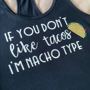 Taco Nacho Tank Top | Medium